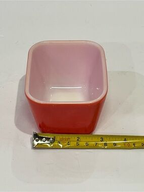 Vintage Red Pyrex Fridgie Storage Dish